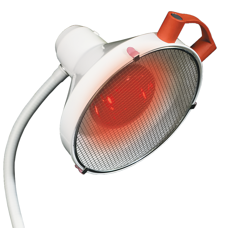 THERA infrared lamp for kine osteo and illuminated chiropractor